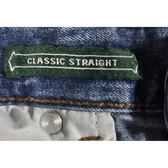 LRL Ralph Lauren Womens Size 18 Blue Classic Straight Leg Denim Jean - Picture 3 of 5